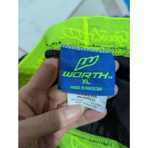 Worth Women's Fast Pitch Experts Sliding Under Boxer Shorts 2 Pair Size XL NWT - Picture 2 of 7